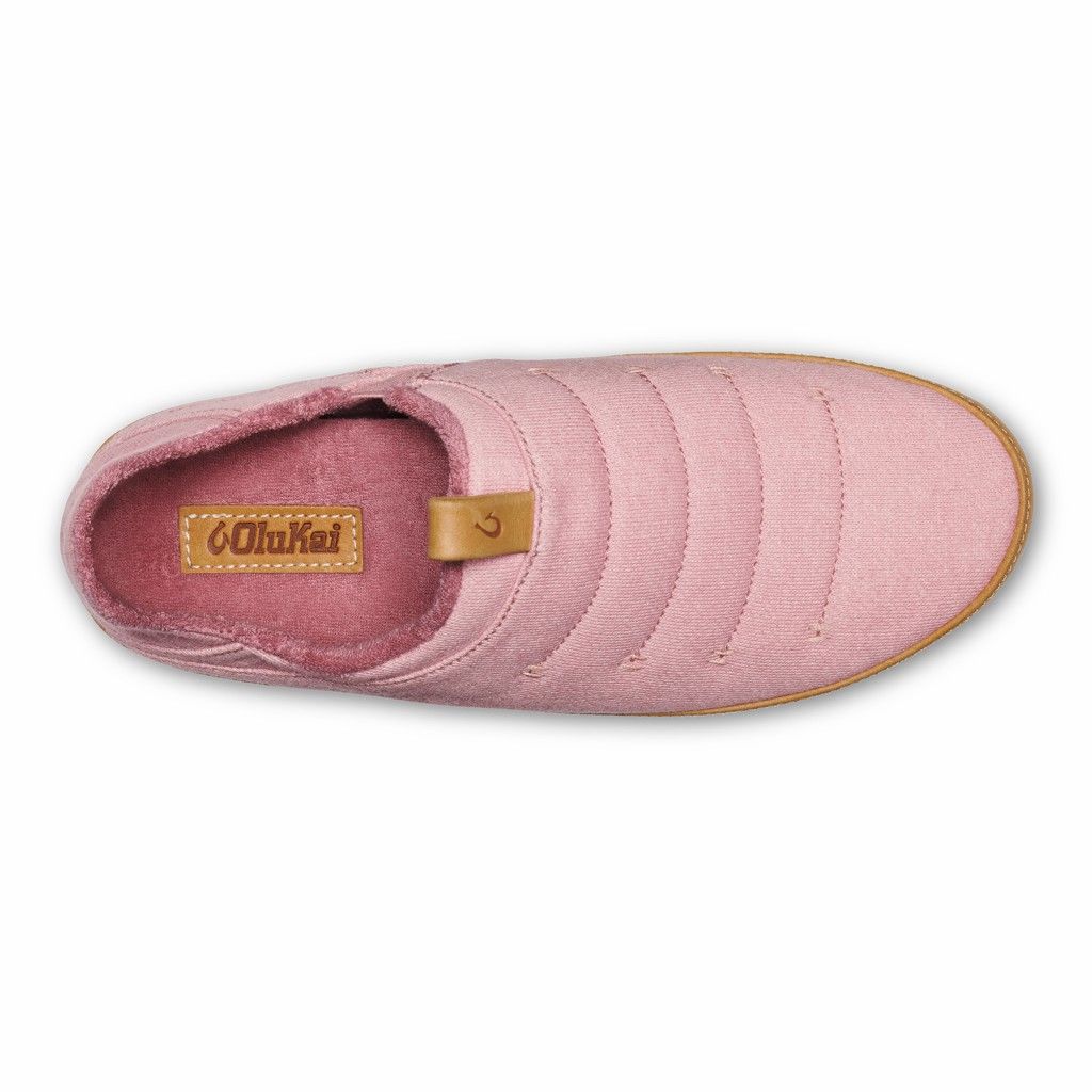 Zapatos Olukai Lania - Pantuflas Mujer Rosas 20674-905